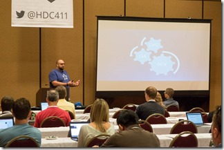 Duane presenting at HDC15